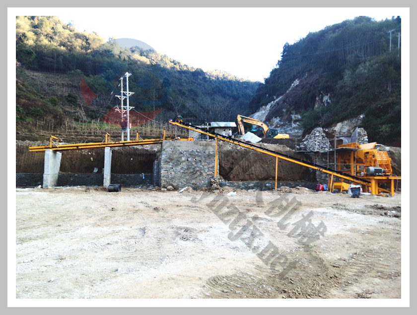 保山陳總?cè)债a(chǎn)1200噸二合一現(xiàn)場